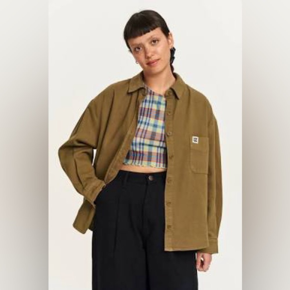 NWT Lucy & Yak Oversized Olive Green Women's Jacket